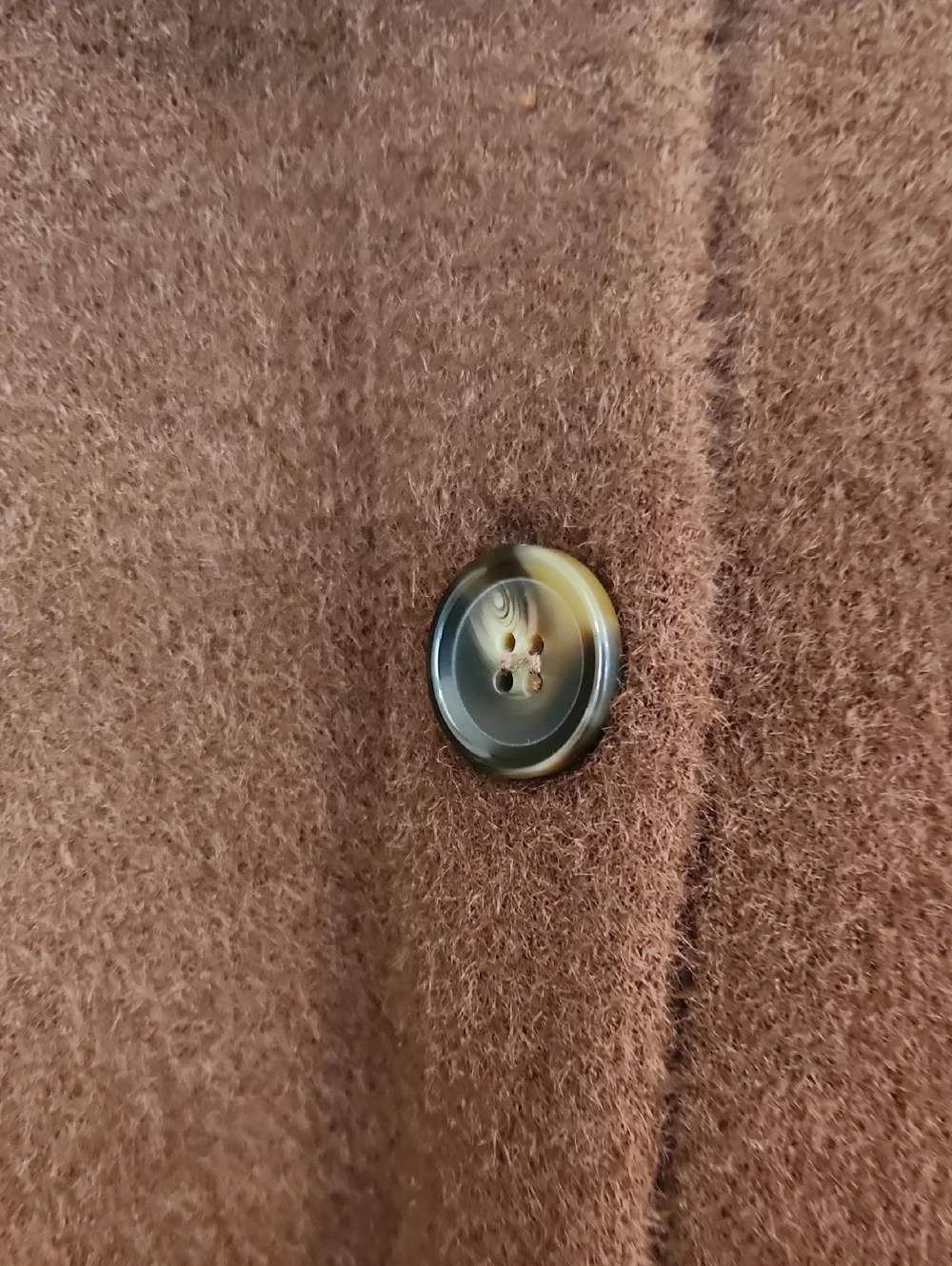 NVLT mink eyelash short fringe coatigan Oversized Size M - Picture 5 of 12